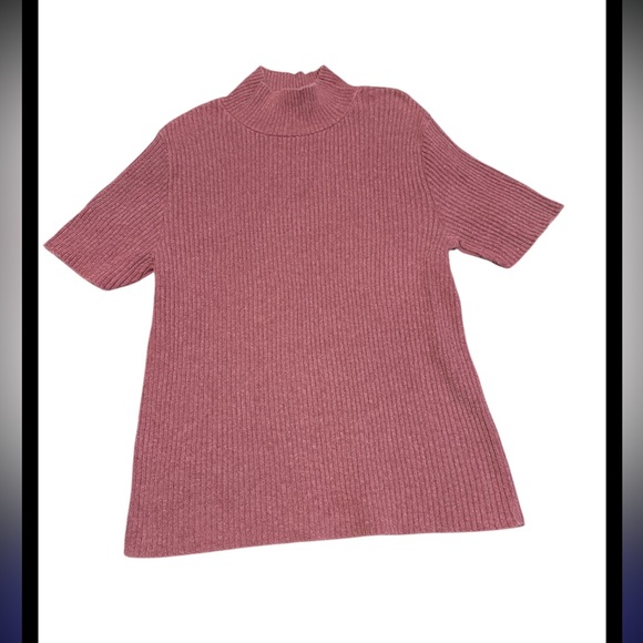 Beldoch Popper Sweaters - Beldoch Popper Women's Vintage Plum Turtleneck Sweater Size Medium